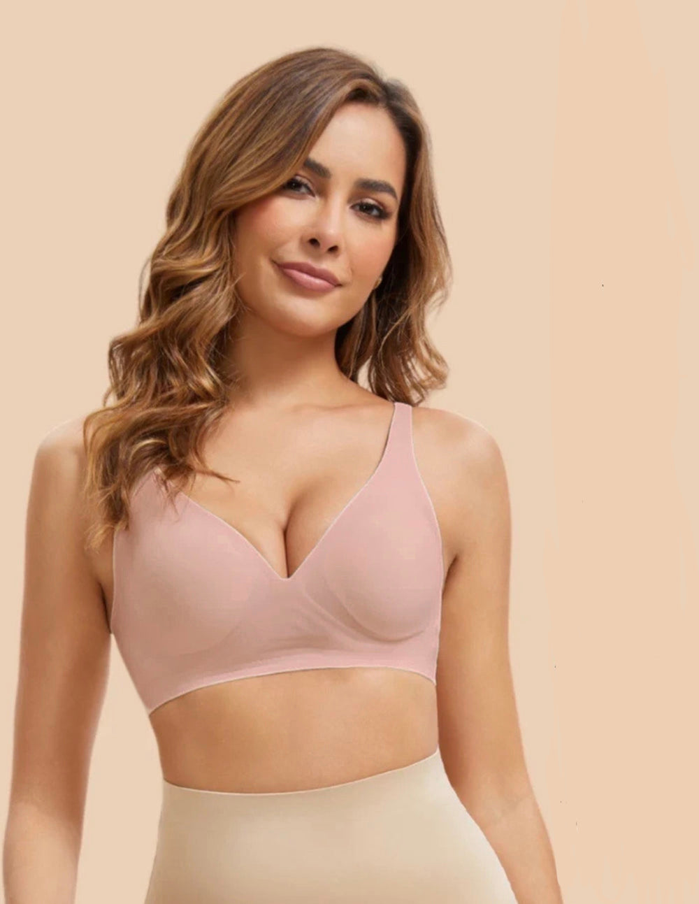 Soutien-gorge push-up sans armatures